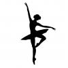 Vecteezy silhouette of a ballerina vector 13448851